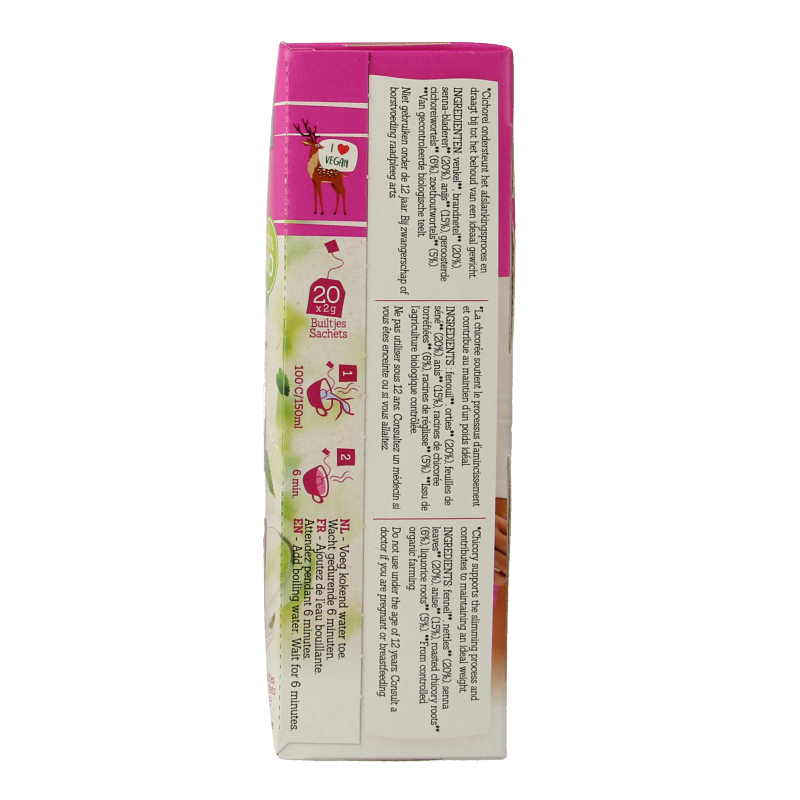 Damhert Tea time ideaal gewicht thee bio - Afbeelding 4