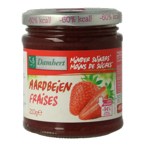Damhert Confituur aardbei low carb