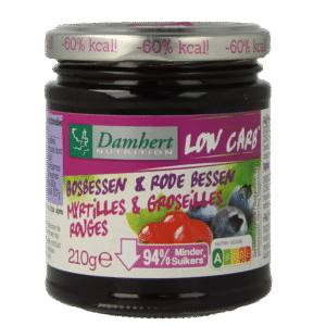 Damhert Confituur bosbes/rode bes low carb