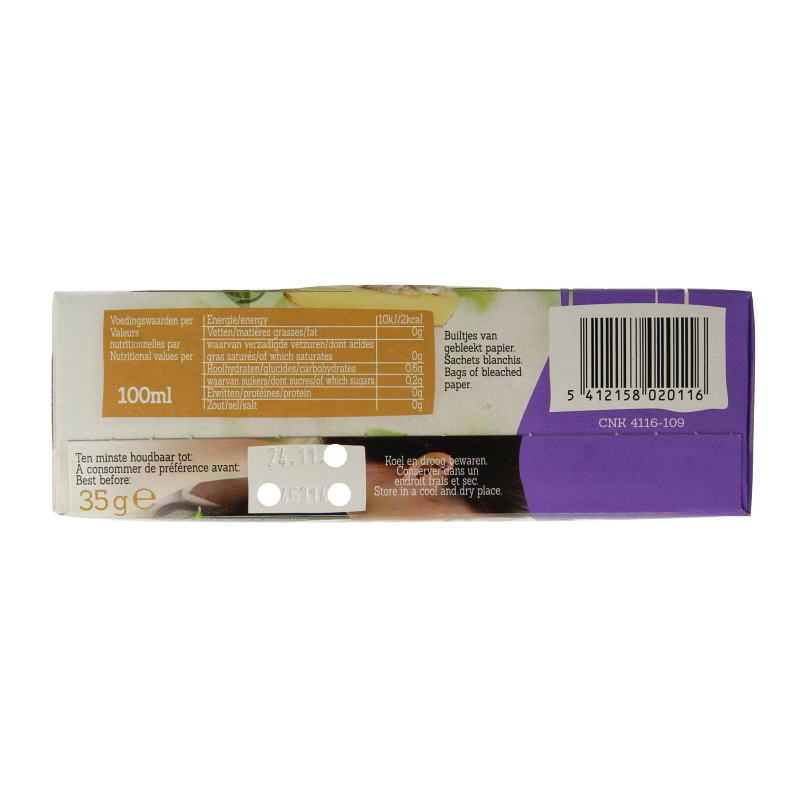 Damhert Tea time gember limoenthee bio - Afbeelding 2