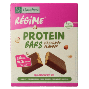 Damhert Afslank proteinereep chocolade hazelnoot