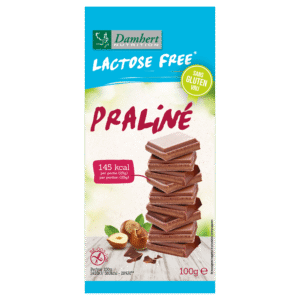 Damhert Chocoladetablet praline glutenvrij en lactosevrij