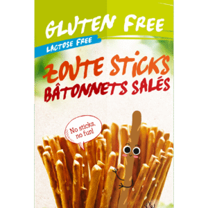 Damhert Zoute sticks glutenvrij