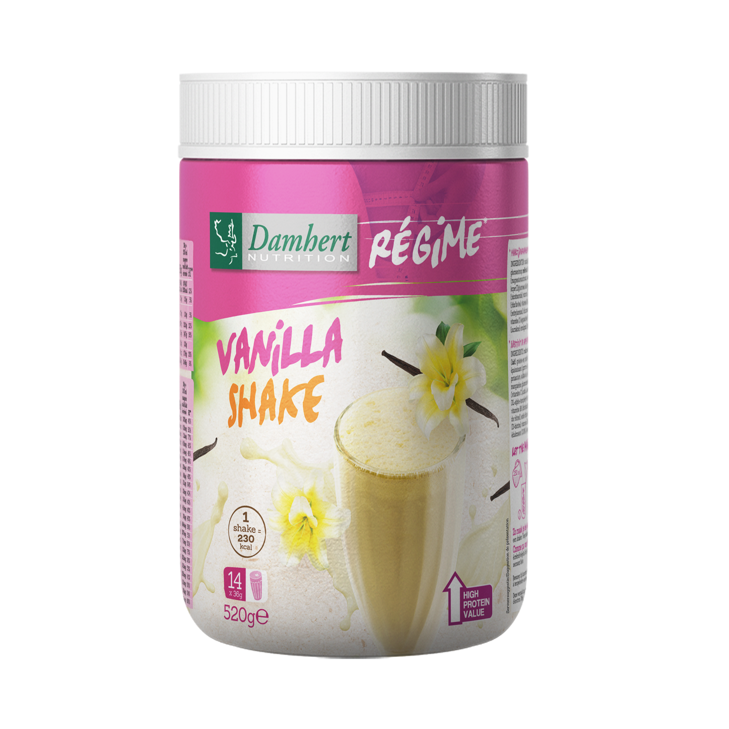 Damhert Regime maaltijd shake vanille