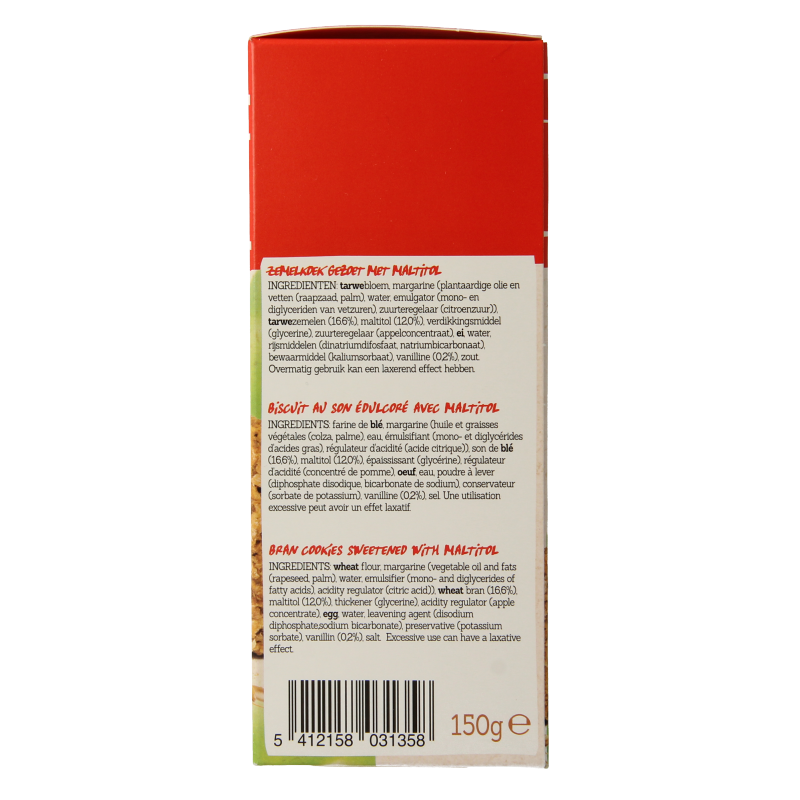 Damhert Zemelkoek minder suiker - Afbeelding 4