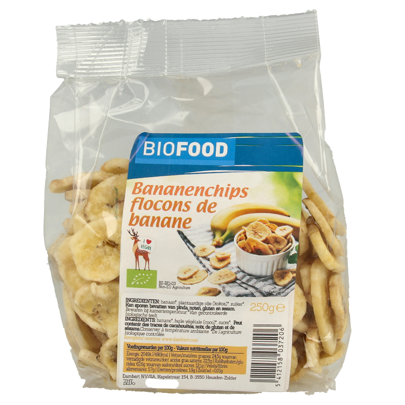 Biofood Bananenchips bio