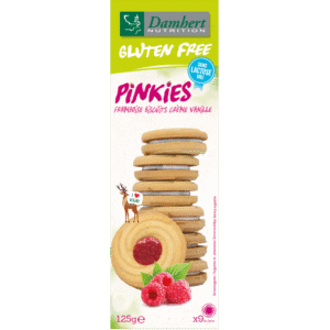 Damhert Pinkies biscuits framboos