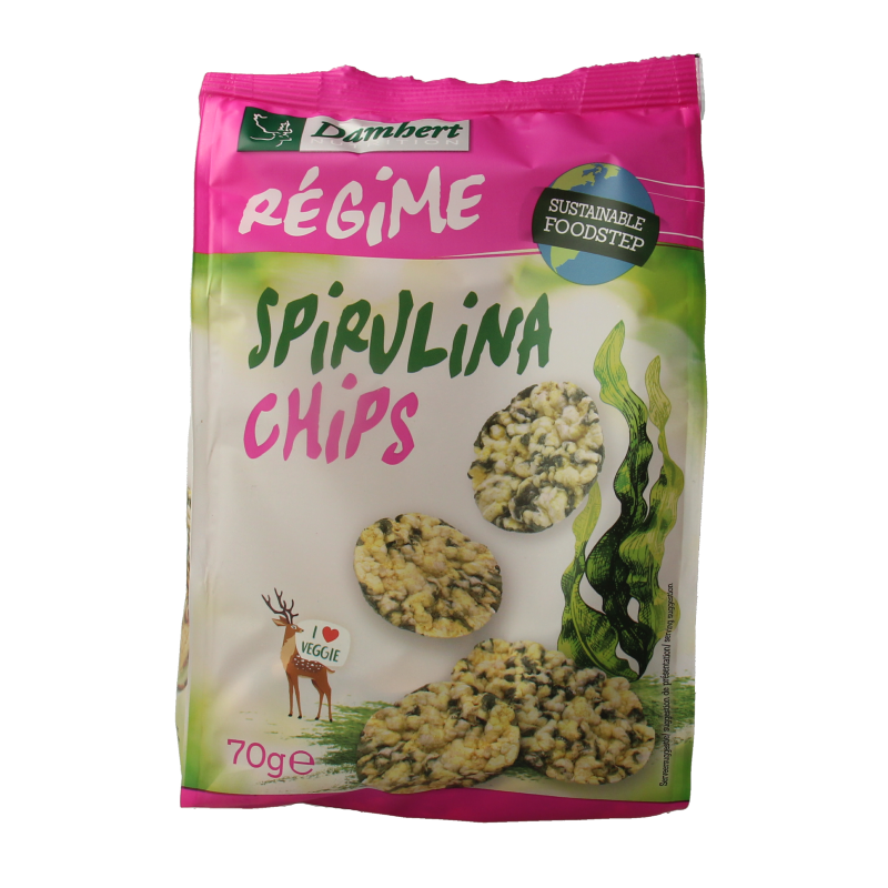 Damhert Spirulina chips