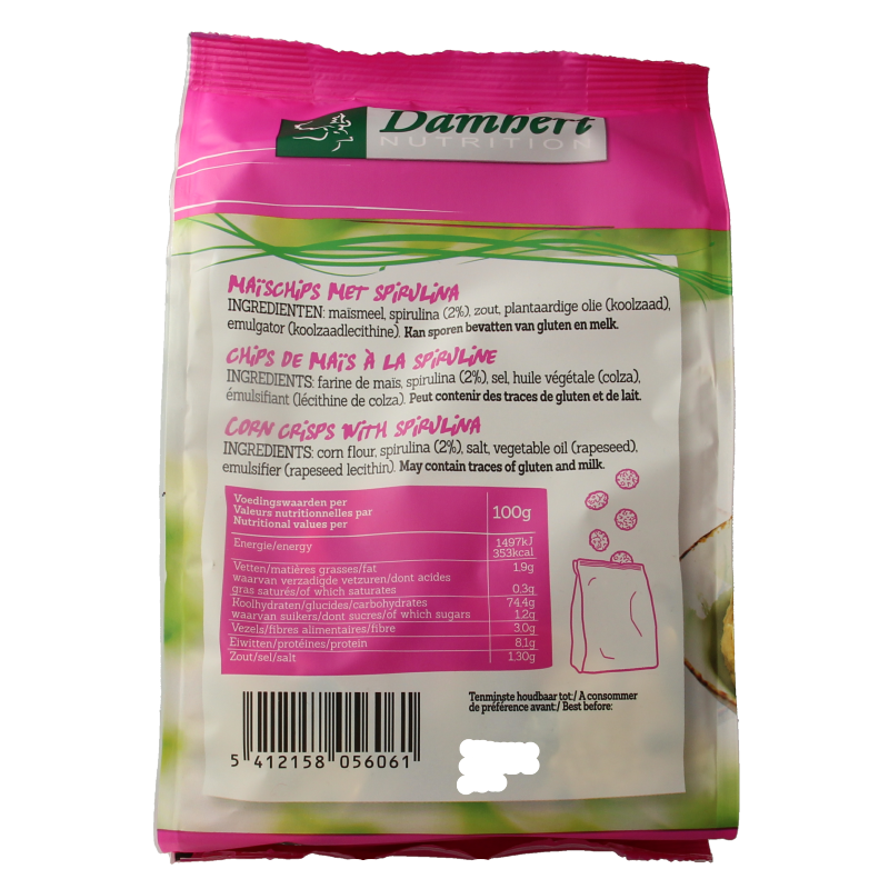Damhert Spirulina chips - Afbeelding 3