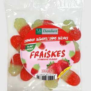 Damhert Fraiskes strawberry zonder suikers