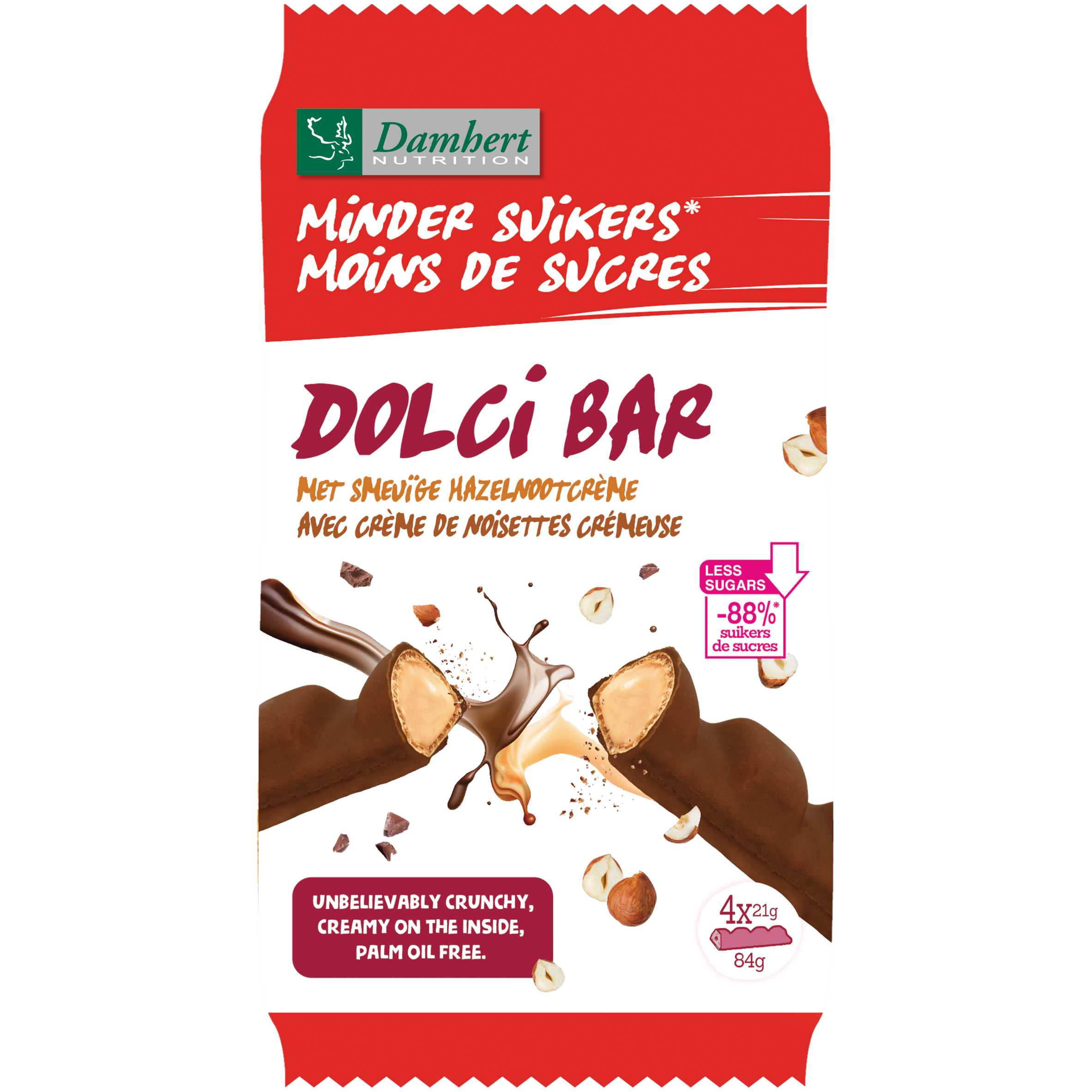 Damhert Dolci bar minder suikers