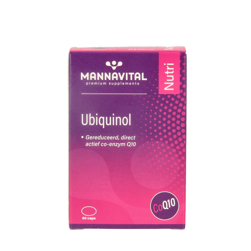 Mannavital Ubiquinol co-enzym Q10