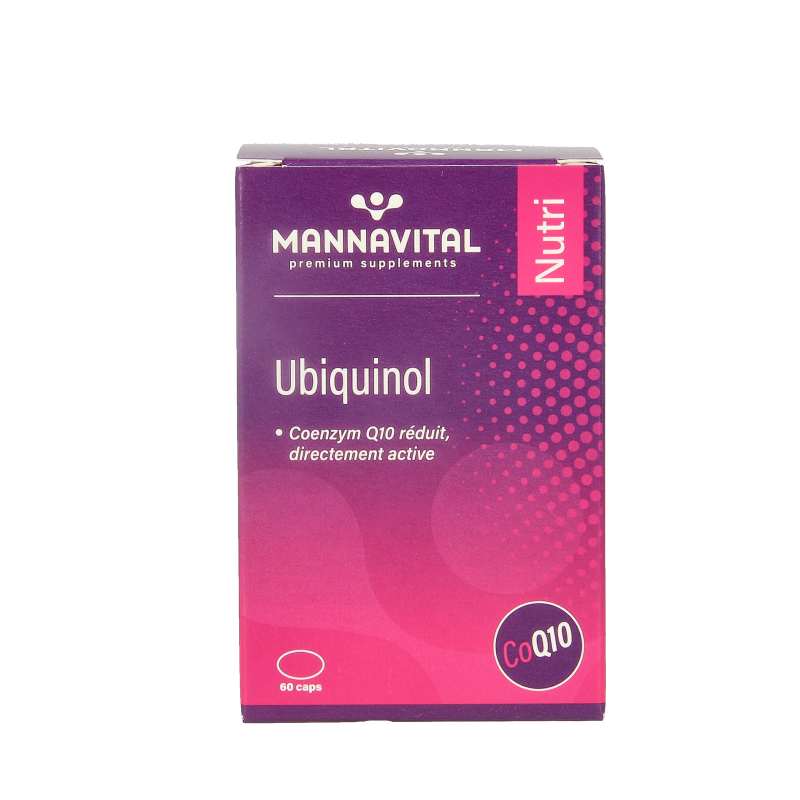 Mannavital Ubiquinol co-enzym Q10 - Afbeelding 4