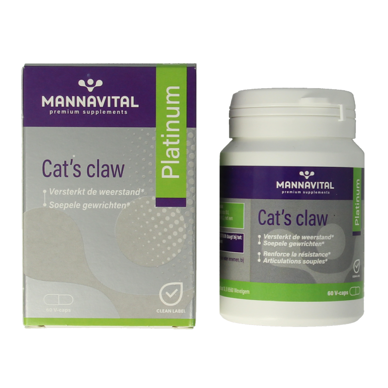 Mannavital Cat's claw platinum - Afbeelding 2
