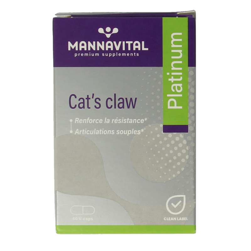 Mannavital Cat's claw platinum - Afbeelding 4