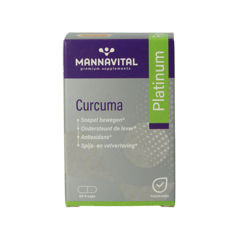 Mannavital Curcuma platinum