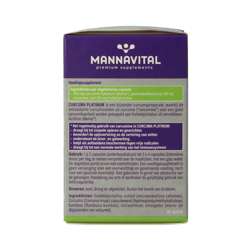 Mannavital Curcuma platinum - Afbeelding 6