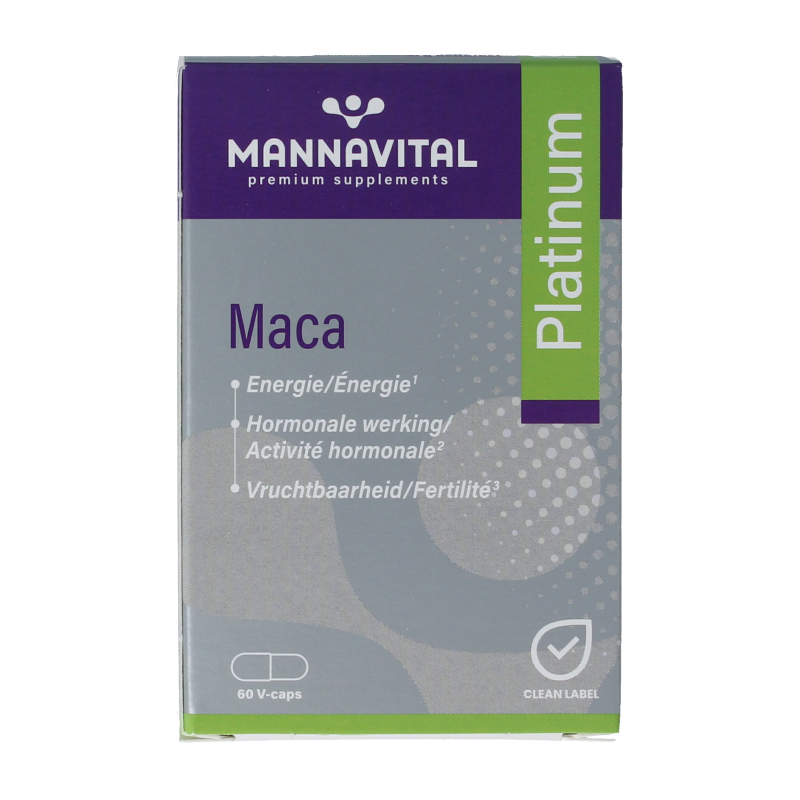 Mannavital Maca platinum