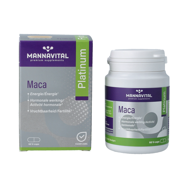 Mannavital Maca platinum - Afbeelding 2