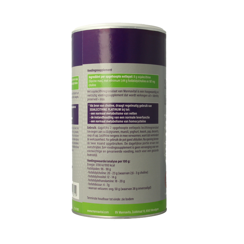 Mannavital Soja lecithine granulaat - Afbeelding 2