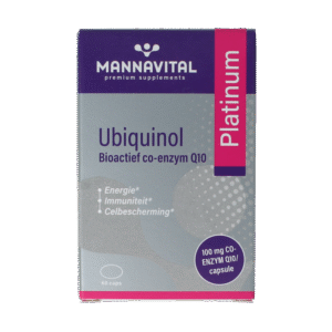 Mannavital Ubiquinol platinum