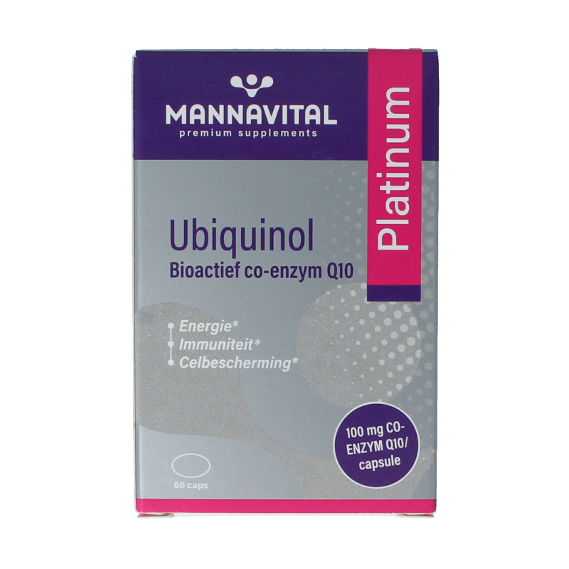 Mannavital Ubiquinol platinum