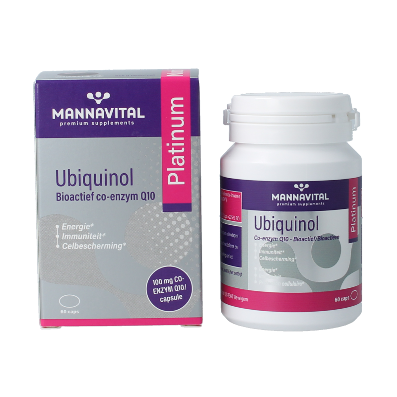 Mannavital Ubiquinol platinum - Afbeelding 2