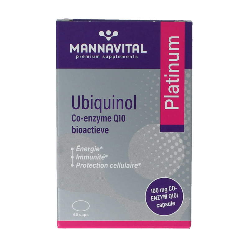 Mannavital Ubiquinol platinum - Afbeelding 4