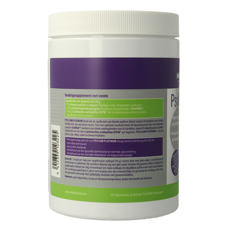 Mannavital Psyllium platinum - Afbeelding 2