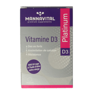 Mannavital Vitamine D3 platinum