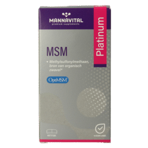 Mannavital MSM Platinum