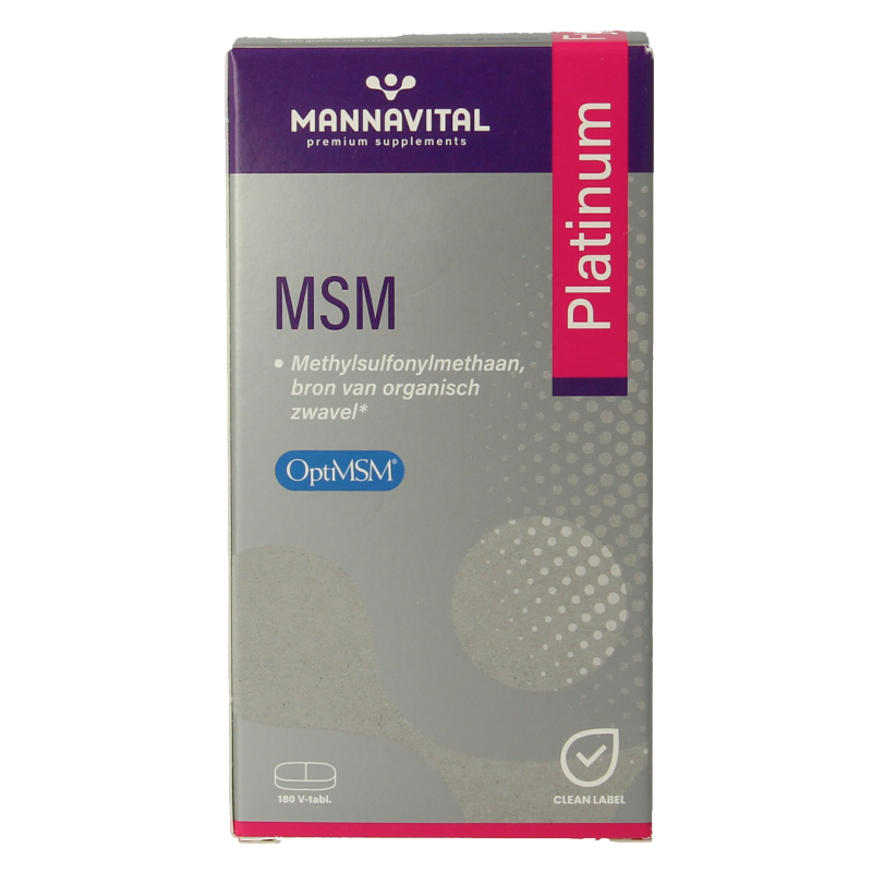 Mannavital MSM Platinum