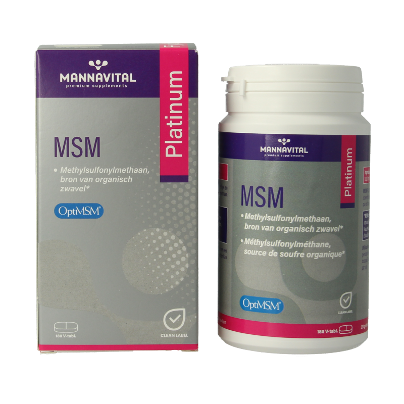 Mannavital MSM Platinum - Afbeelding 2