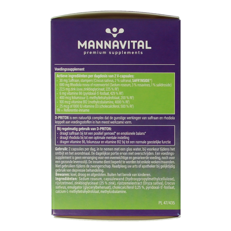 Mannavital D-priton - Afbeelding 5