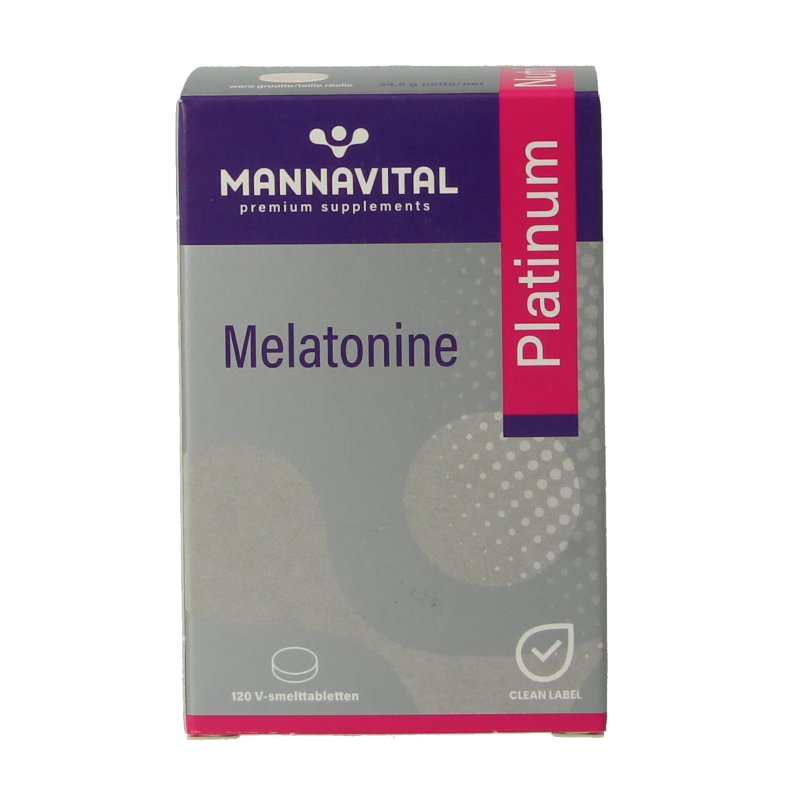 Mannavital Melatonine platinum