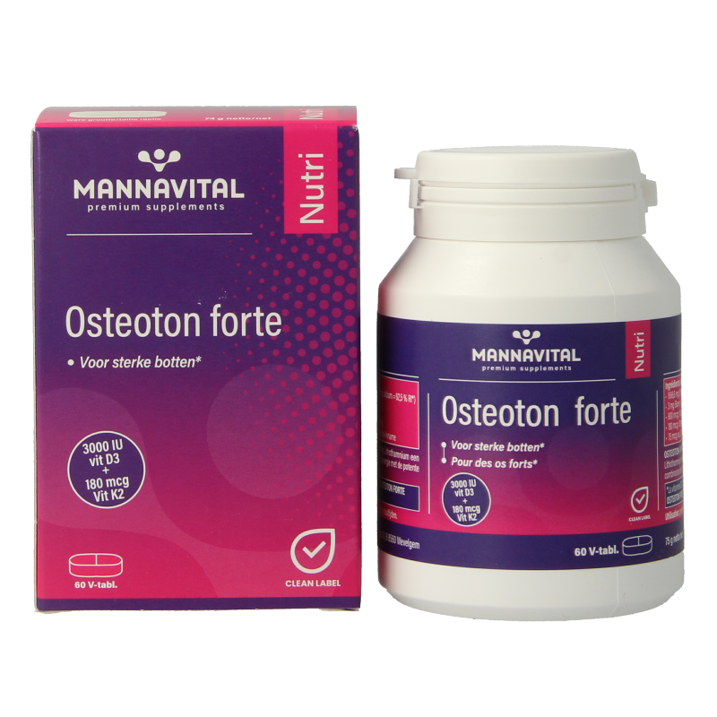 Mannavital Osteoton forte - Afbeelding 2