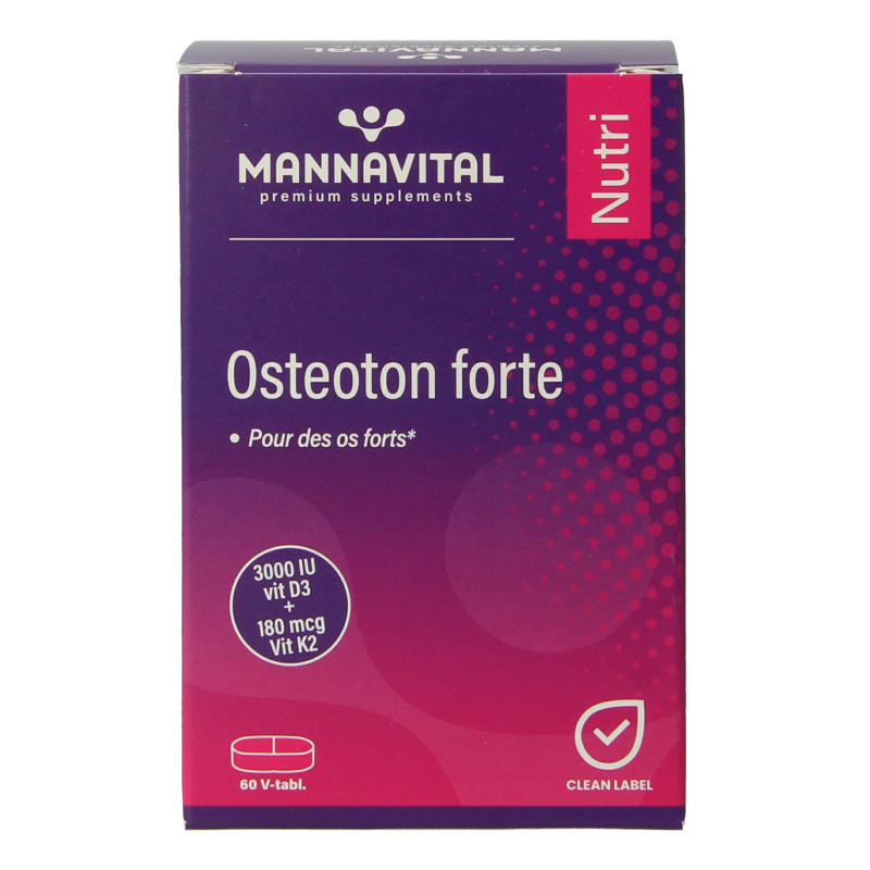 Mannavital Osteoton forte - Afbeelding 4