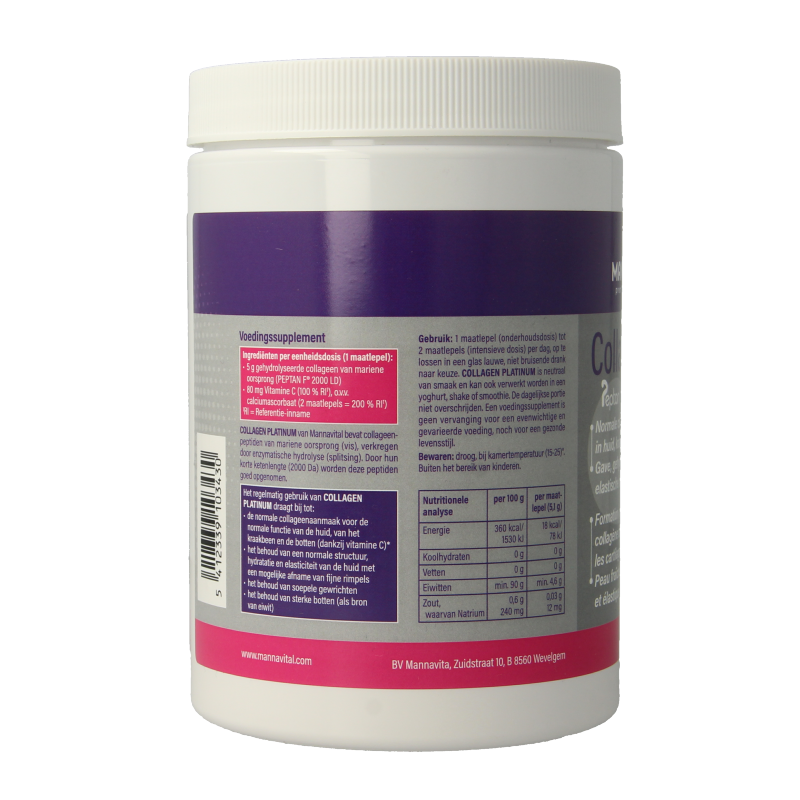 Mannavital Collagen platinum - Afbeelding 2