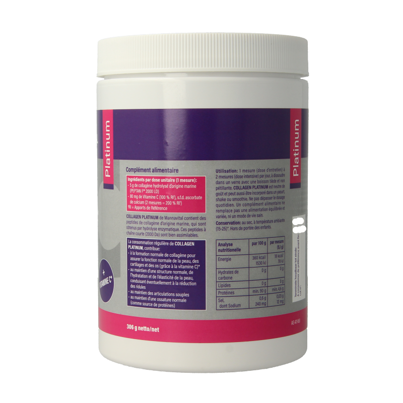 Mannavital Collagen platinum - Afbeelding 3
