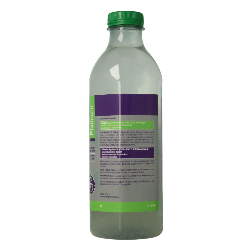 Mannavital Aloe vera juice bio - Afbeelding 3
