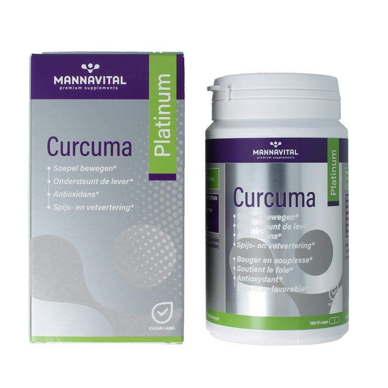 Mannavital Curcuma platinum - Afbeelding 2