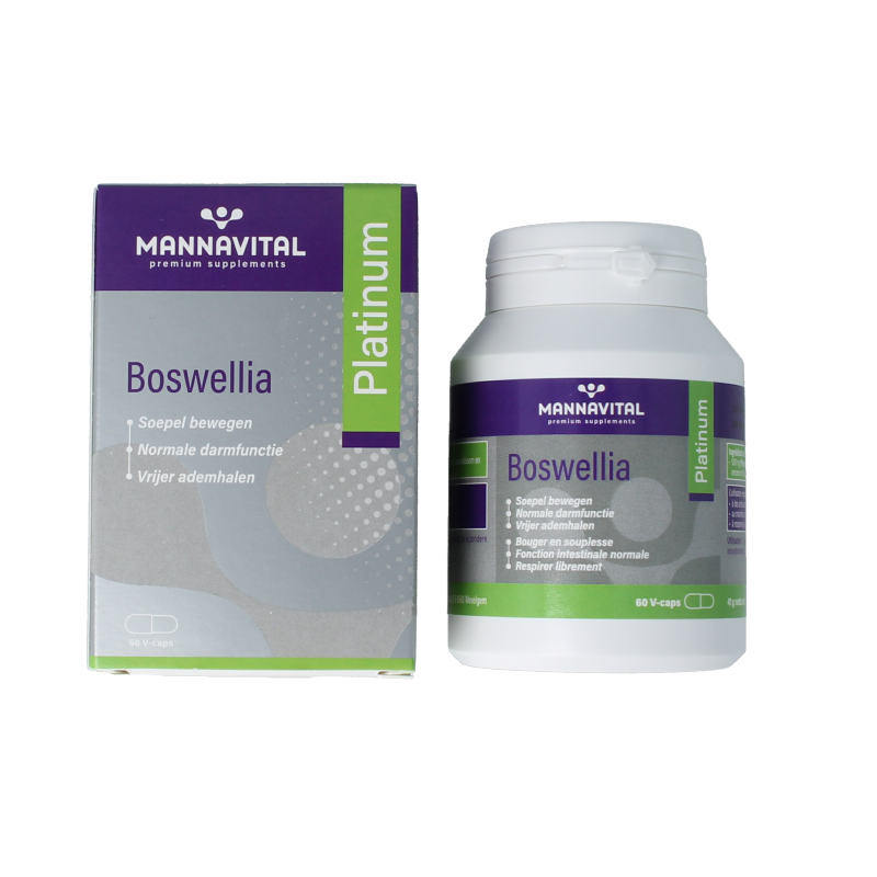 Mannavital Boswellia platinum - Afbeelding 2