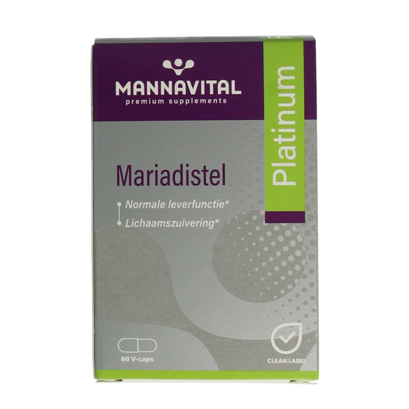 Mannavital Mariadistel platinum