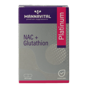 Mannavital NAC + glutathion platinum