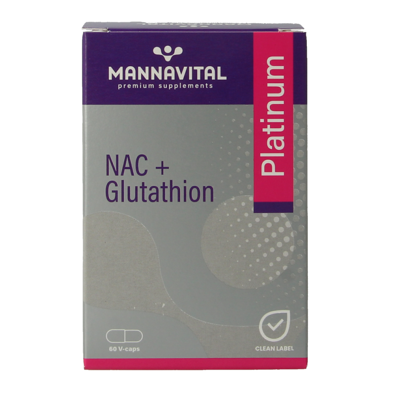 Mannavital NAC + glutathion platinum