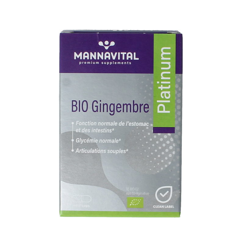 Mannavital Gember platinum bio - Afbeelding 4