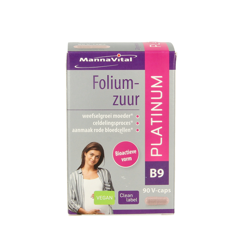 Mannavital Foliumzuur platinum