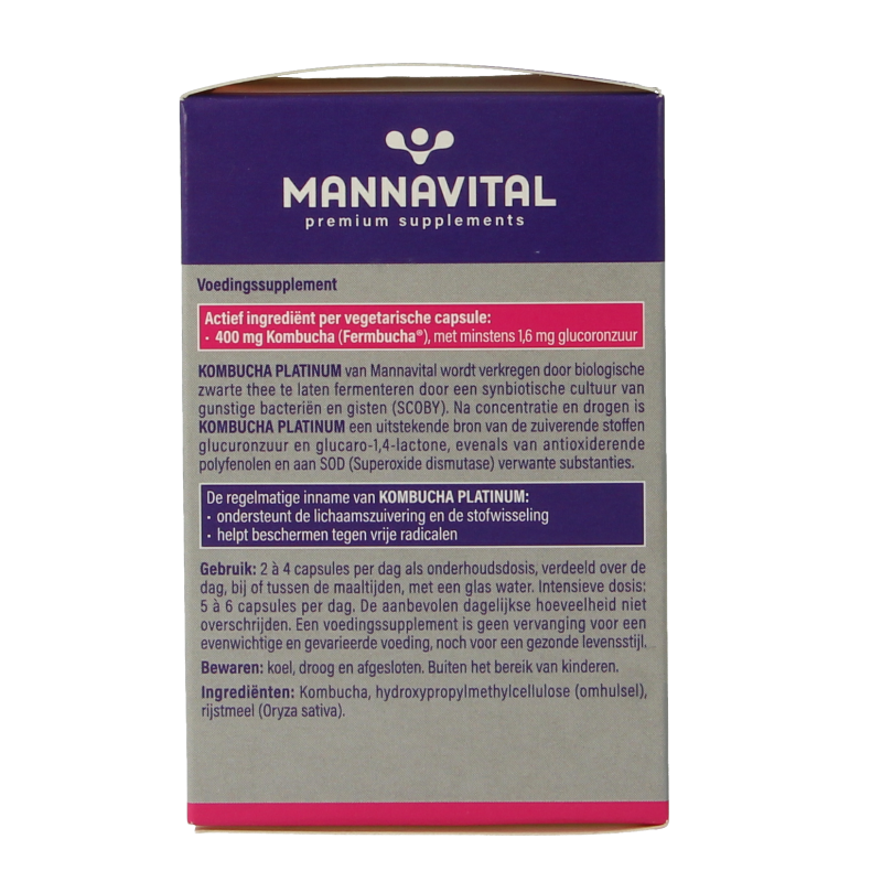 Mannavital Kombucha platinum - Afbeelding 6
