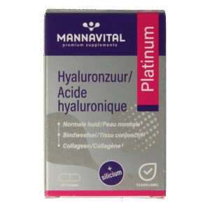 Mannavital Hyaluronzuur platinum
