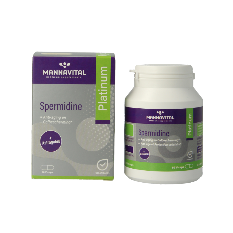 Mannavital Spermidine platinum - Afbeelding 2